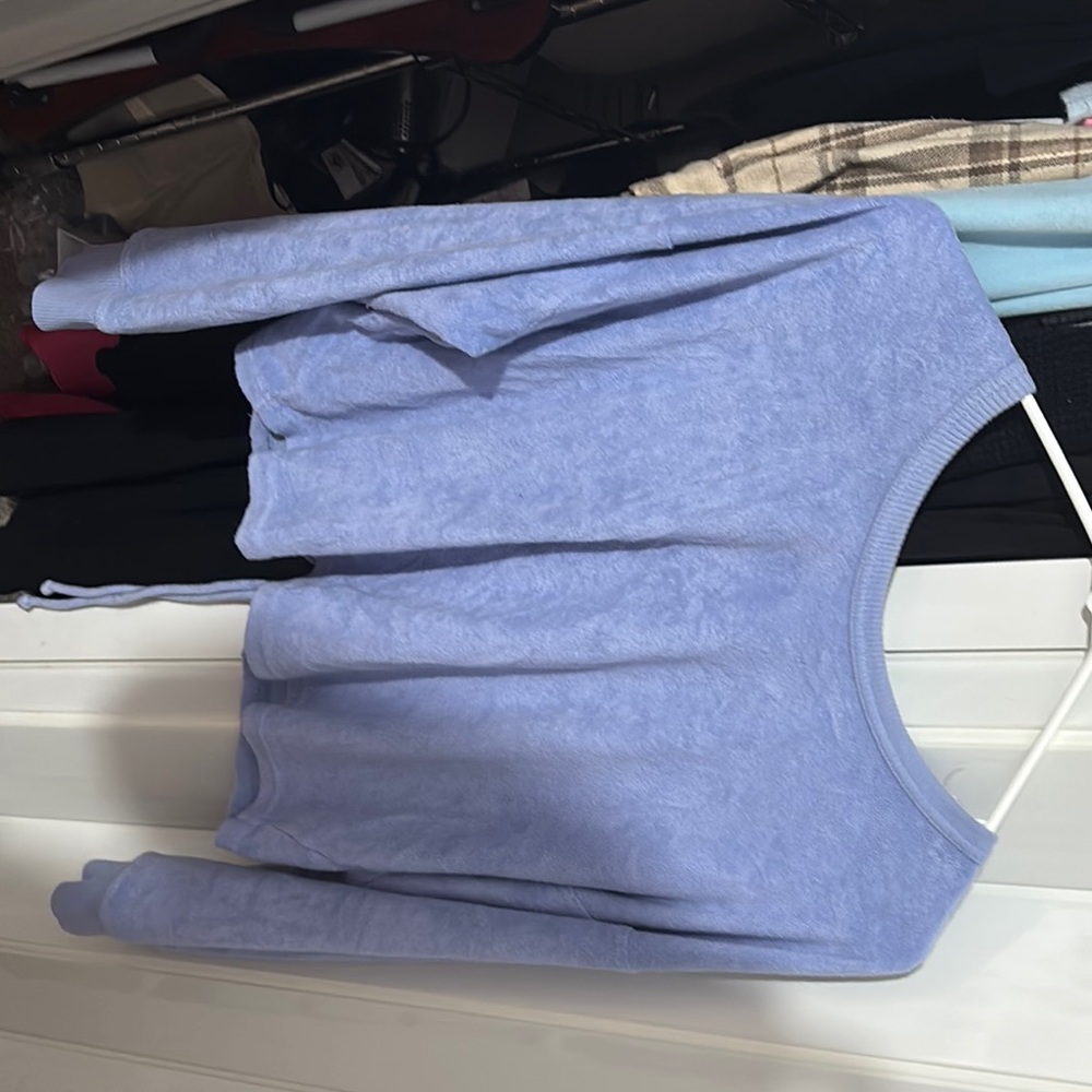 Light Blue Long Sleeve Sweater